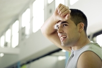 man athlete